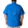imageColumbia Mens Bahama II UPF 30 Short Sleeve PFG Fishing Shirt Vivid Blue 2X Tall