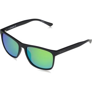 imageColumbia Boulder Ridge Rectangular SunglassesMatte BlackGreen Polarized