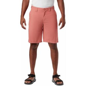 imageColumbia Mens Washed Out Short Cotton Classic FitClassic Dark Coral