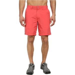 imageColumbia Mens Washed Out Short Cotton Classic FitClassic Sunset Red