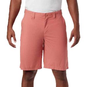 imageColumbia Mens Washed Out Short Cotton Classic FitDark Coral
