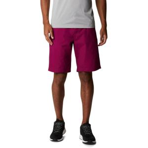 imageColumbia Mens Washed Out Short Cotton Classic FitRed Onion