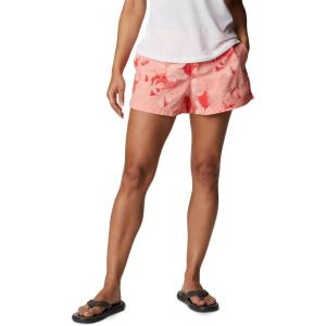 imageColumbia Womens Sandy River Ii Printed ShortCoral Reef Daisy Party