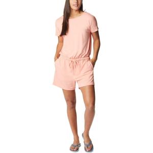 imagewomens Slack Water Knit RomperTiki Pink