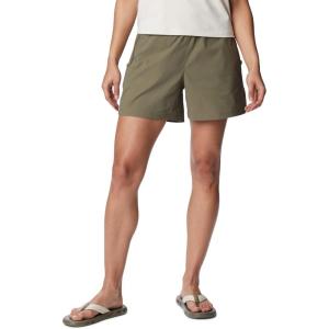 imageColumbia Womens Leslie Falls ShortStone Green