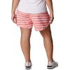 imageColumbia Womens Bogata Bay Stretch Printed ShortCoral Reef Brush Stripe