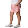 imageColumbia Womens Bogata Bay Stretch Printed ShortCoral Reef Brush Stripe