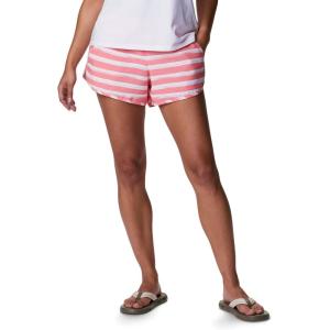 imageColumbia Womens Bogata Bay Stretch Printed ShortCoral Reef Brush Stripe