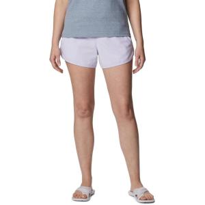 imageColumbia Womens Bogata Bay Stretch Printed ShortPurple TintEstablished Waves