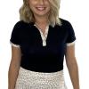 imageColumbia Golf Womens OmniWick Practice Round PoloBlack