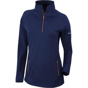 imageColumbia Golf Womens OmniWick Outward Nine 14 ZipCollegiate Navy