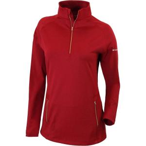 imageColumbia Golf Womens OmniWick Outward Nine 14 ZipIntense Red