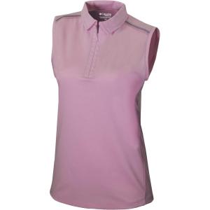 imageColumbia Golf Womens OmniWick Whistle Wind TankPink Dawn W Cool Grey
