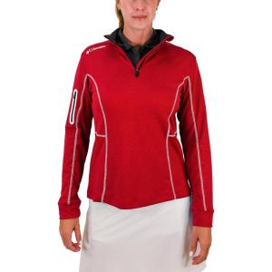 imageColumbia Womens OmniWick Wm Shotgun 14 ZipIntense Red