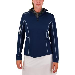 imageColumbia Womens OmniWick Wm Shotgun 14 ZipNavy