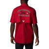 imageColumbia Mens CLG Bonehead Team Ss ShirtArk  Red Velvet