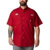 imageColumbia Mens CLG Bonehead Team Ss ShirtArk  Red Velvet
