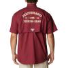 imageColumbia Mens CLG Bonehead Team Ss ShirtFsu  Cabernet
