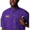 imageColumbia Mens CLG Bonehead Team Ss ShirtLsu  Vivid Purple