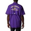 imageColumbia Mens CLG Bonehead Team Ss ShirtLsu  Vivid Purple