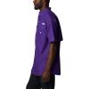imageColumbia Mens CLG Bonehead Team Ss ShirtLsu  Vivid Purple