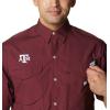 imageColumbia Mens CLG Bonehead Team Ss ShirtTam  Deep Maroon