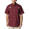 imageColumbia Mens CLG Bonehead Team Ss ShirtTam  Deep Maroon