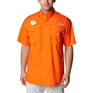 imageColumbia Mens CLG Bonehead Team Ss ShirtCle  Spark Orange