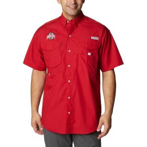imageColumbia Mens CLG Bonehead Team Ss ShirtOs  Intense Red