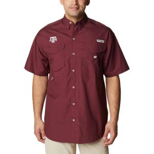 imageColumbia Mens CLG Bonehead Team Ss ShirtTam  Deep Maroon