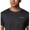 imageColumbia Mens Alpine Chill Zero Short Sleeve CrewBlack Heather