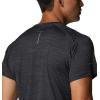 imageColumbia Mens Alpine Chill Zero Short Sleeve CrewBlack Heather