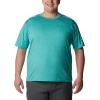 imageColumbia Mens Alpine Chill Zero Short Sleeve CrewBright Aqua Heather