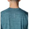imageColumbia Mens Alpine Chill Zero Short Sleeve CrewCloudburst Heather
