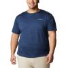 imageColumbia Mens Alpine Chill Zero Short Sleeve CrewCollegiate Navy Heather