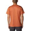 imageColumbia Mens Alpine Chill Zero Short Sleeve CrewDesert Orange Heather