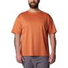 imageColumbia Mens Alpine Chill Zero Short Sleeve CrewDesert Orange Heather