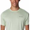 imageColumbia Mens Alpine Chill Zero Short Sleeve CrewSage Leaf Heather
