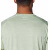 imageColumbia Mens Alpine Chill Zero Short Sleeve CrewSage Leaf Heather