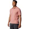 imageColumbia Mens PFG Uncharted PoloSandalwood Pink Heather