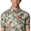 imageColumbia Mens Silver Ridge Utility Lite Novelty Short SleeveAncient Fossil Floriculture