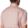 imageColumbia Mens Silver Ridge Utility Lite Novelty Short SleeveAuburn Chambray Stripe