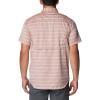imageColumbia Mens Silver Ridge Utility Lite Novelty Short SleeveAuburn Chambray Stripe