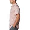 imageColumbia Mens Silver Ridge Utility Lite Novelty Short SleeveAuburn Chambray Stripe