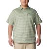 imageColumbia Mens Silver Ridge Utility Lite Novelty Short SleeveCanteen Chambray Stripe