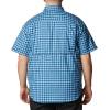 imageColumbia Mens Silver Ridge Utility Lite Novelty Short SleeveCollegiate Navy Pulaski Plaid
