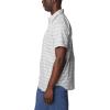 imageColumbia Mens Silver Ridge Utility Lite Novelty Short SleeveColumbia Grey Chambray Stripe