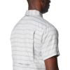 imageColumbia Mens Silver Ridge Utility Lite Novelty Short SleeveColumbia Grey Chambray Stripe