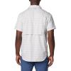 imageColumbia Mens Silver Ridge Utility Lite Novelty Short SleeveFlint Grey Chambray Stripe
