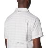 imageColumbia Mens Silver Ridge Utility Lite Novelty Short SleeveFlint Grey Chambray Stripe